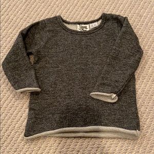 Young and free grey sweatshirt perfect condition